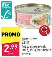 Promoties Zalm - Golden Seafood - Geldig van 13/05/2024 tot 19/05/2024 bij Aldi