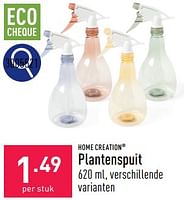 Promoties Plantenspuit - HOME CREATION - Geldig van 13/05/2024 tot 19/05/2024 bij Aldi