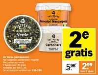 Promoties Ah verse pastasauzen - Huismerk - Albert Heijn - Geldig van 06/05/2024 tot 12/05/2024 bij Albert Heijn