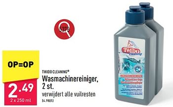 Promotions Wasmachinereiniger - Twido - Valide de 13/05/2024 à 19/05/2024 chez Aldi