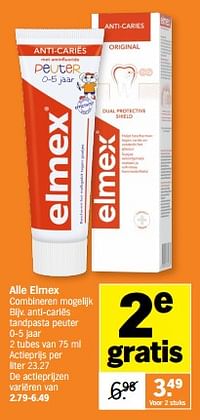 Elmex anti-cariës tandpasta peuter-Elmex