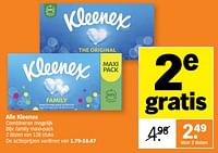 Promoties Kleenex family maxi-pack - Kleenex - Geldig van 06/05/2024 tot 12/05/2024 bij Albert Heijn
