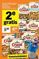 Promoties Quaker cruesli chocolade - Quaker - Geldig van 06/05/2024 tot 12/05/2024 bij Albert Heijn