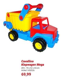 Cavallino kiepwagen mega-Huismerk - Lobbes
