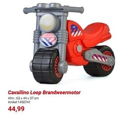 Cavallino loop brandweermotor