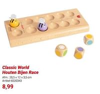 Classic world houten bijen race-Classic World