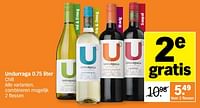 Promoties Undurraga - Rode wijnen - Geldig van 06/05/2024 tot 12/05/2024 bij Albert Heijn