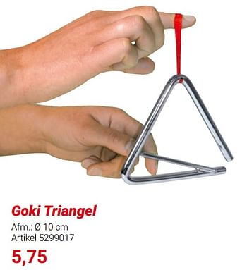Promoties Goki triangel - Goki - Geldig van 01/03/2024 tot 31/05/2024 bij Lobbes