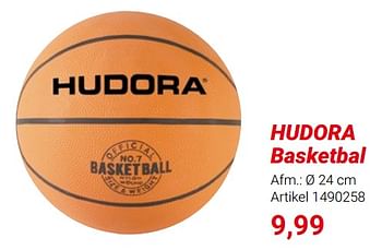 Promoties Hudora basketbal - Hudora - Geldig van 01/03/2024 tot 31/05/2024 bij Lobbes