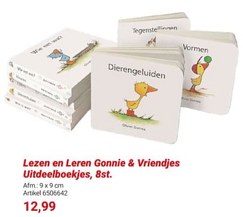 Promoties Lezen en leren gonnie + vriendjes uitdeelboekjes - Huismerk - Lobbes - Geldig van 01/03/2024 tot 31/05/2024 bij Lobbes