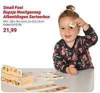 Small foot rupsje nooitgenoeg afbeeldingen sorteerbox-Small Foot
