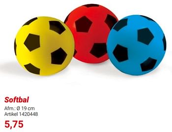 Promoties Softbal - Huismerk - Lobbes - Geldig van 01/03/2024 tot 31/05/2024 bij Lobbes