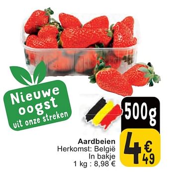 Promoties Aardbeien - Huismerk - Cora - Geldig van 07/05/2024 tot 13/05/2024 bij Cora