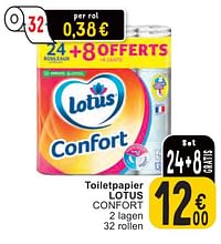 Toiletpapier lotus confort-Lotus Nalys