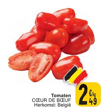 Promoties Tomaten coeur de boeuf - Huismerk - Cora - Geldig van 07/05/2024 tot 13/05/2024 bij Cora