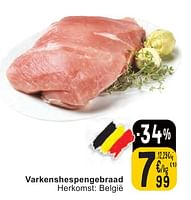 Promoties Varkenshespengebraad - Huismerk - Cora - Geldig van 07/05/2024 tot 13/05/2024 bij Cora