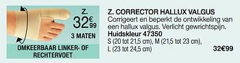 Promoties Corrector hallux valgus - Epitact - Geldig van 01/05/2024 tot 30/06/2024 bij Damart