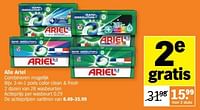 Promotions Ariel 3-in-1 pods color clean + fresh - Ariel - Valide de 06/05/2024 à 12/05/2024 chez Albert Heijn