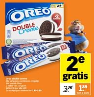 Promotions Oreo double creme - Oreo - Valide de 06/05/2024 à 12/05/2024 chez Albert Heijn