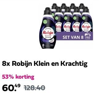 Promotions Robijn klein en krachtig - Robijn - Valide de 05/05/2024 à 09/05/2024 chez Plein