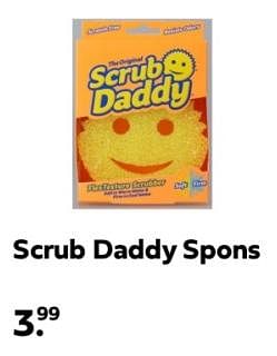 Promoties Scrub daddy spons - Scrub Daddy - Geldig van 05/05/2024 tot 09/05/2024 bij Plein