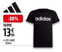 Promotions Tee-shirt enfant - Adidas - Valide de 29/04/2024 à 12/05/2024 chez Intersport