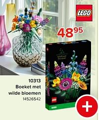 10313 boeket met wilde bloemen-Lego