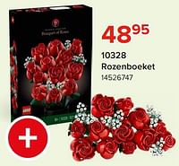 Promoties 10328 rozenboeket - Lego - Geldig van 03/05/2024 tot 09/06/2024 bij Euro Shop
