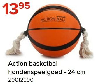 Promoties Action basketbal hondenspeelgoed - Beeztees - Geldig van 03/05/2024 tot 09/06/2024 bij Euro Shop