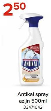 Promotions Antikal spray azijn - Antikal - Valide de 03/05/2024 à 09/06/2024 chez Euro Shop