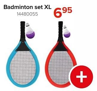 Promotions Badminton set xl - Produit Maison - Euroshop - Valide de 03/05/2024 à 09/06/2024 chez Euro Shop