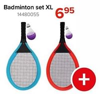 Promoties Badminton set xl - Huismerk - Euroshop - Geldig van 03/05/2024 tot 09/06/2024 bij Euro Shop