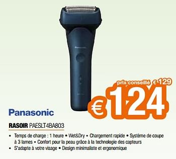 Promoties Panasonic rasoir paeslt4ba803 - Panasonic - Geldig van 26/04/2024 tot 31/05/2024 bij Expert