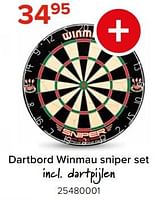 Promoties Dartbord winmau sniper set - Huismerk - Euroshop - Geldig van 03/05/2024 tot 09/06/2024 bij Euro Shop