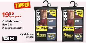 Promoties Onderbroeken eco dim - Dim - Geldig van 03/05/2024 tot 09/06/2024 bij Euro Shop