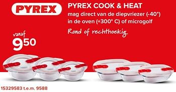 Promotions Pyrex cook + heat - Pyrex - Valide de 03/05/2024 à 09/06/2024 chez Euro Shop
