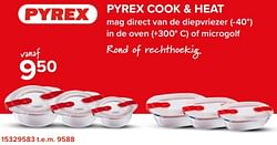 Pyrex cook + heat