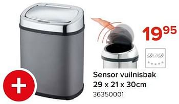 Promoties Sensor vuilnisbak - Euro Happy - Geldig van 03/05/2024 tot 09/06/2024 bij Euro Shop