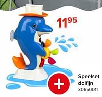 Promoties Speelset dolfijn - Huismerk - Euroshop - Geldig van 03/05/2024 tot 09/06/2024 bij Euro Shop