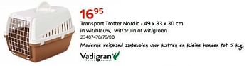 Promotions Transport trotter nordic - Vadigran - Valide de 03/05/2024 à 09/06/2024 chez Euro Shop