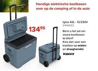 Handige elektrische koelboxen-Igloo