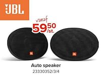 Promoties Jbl auto speaker - JBL - Geldig van 03/05/2024 tot 09/06/2024 bij Euro Shop