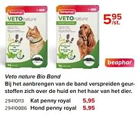 Promoties Veto nature bio band kat penny royal - Beaphar - Geldig van 03/05/2024 tot 09/06/2024 bij Euro Shop