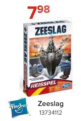 Promotions Zeeslag - Hasbro - Valide de 03/05/2024 à 09/06/2024 chez Euro Shop