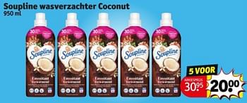 Promotions Soupline wasverzachter coconut - Soupline - Valide de 07/05/2024 à 12/05/2024 chez Kruidvat