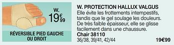Promoties Protection hallux valgus - Epitact - Geldig van 01/05/2024 tot 30/06/2024 bij Damart