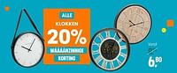 Promoties Klokken - Huismerk - Kwantum - Geldig van 06/05/2024 tot 26/05/2024 bij Kwantum