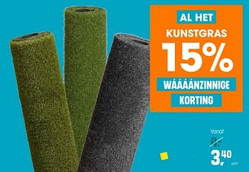Promoties Kunstgras - Huismerk - Kwantum - Geldig van 06/05/2024 tot 26/05/2024 bij Kwantum