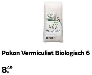 Promotions Pokon vermiculiet biologisch 6 - Pokon - Valide de 09/05/2024 à 11/05/2024 chez Plein