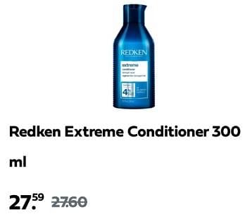 Promoties Redken extreme conditioner - Redken - Geldig van 09/05/2024 tot 11/05/2024 bij Plein